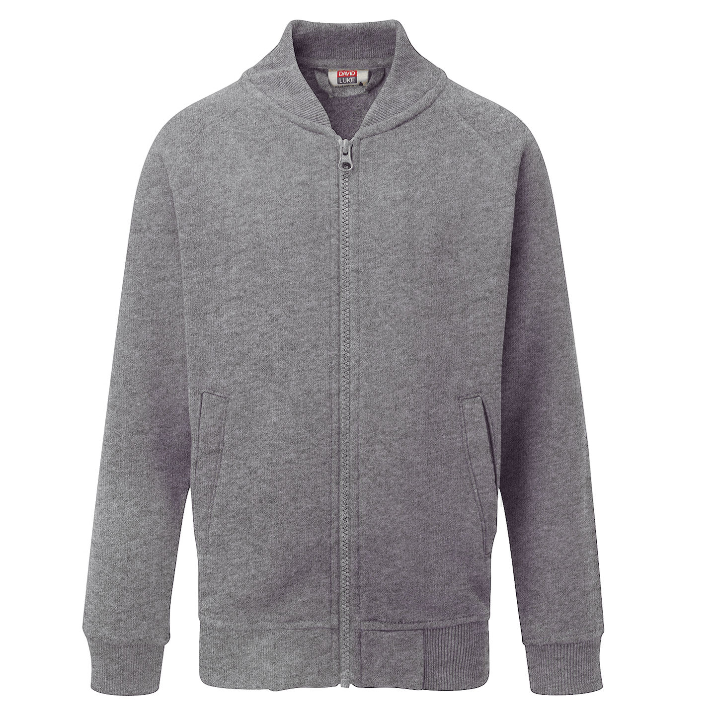 Unisex Zip Up School Jumper