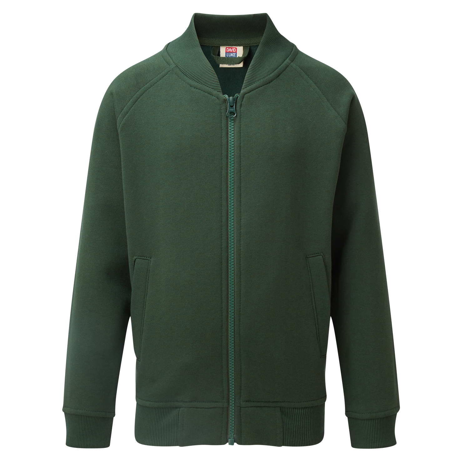 Unisex Zip Up School Jumper