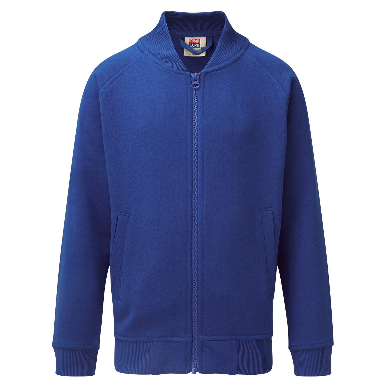 Unisex Zip Up School Jumper