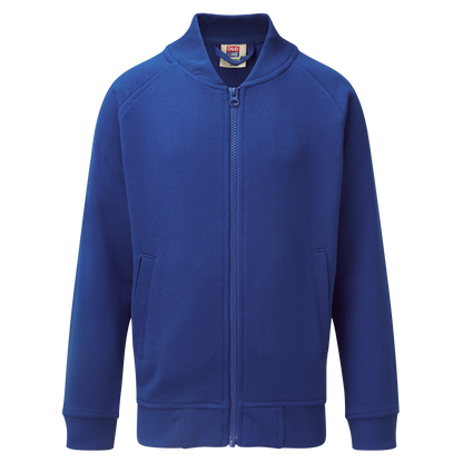 Unisex Zip Up School Jumper