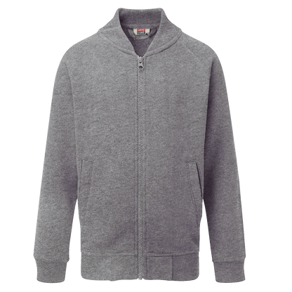 Unisex Zip Up School Jumper
