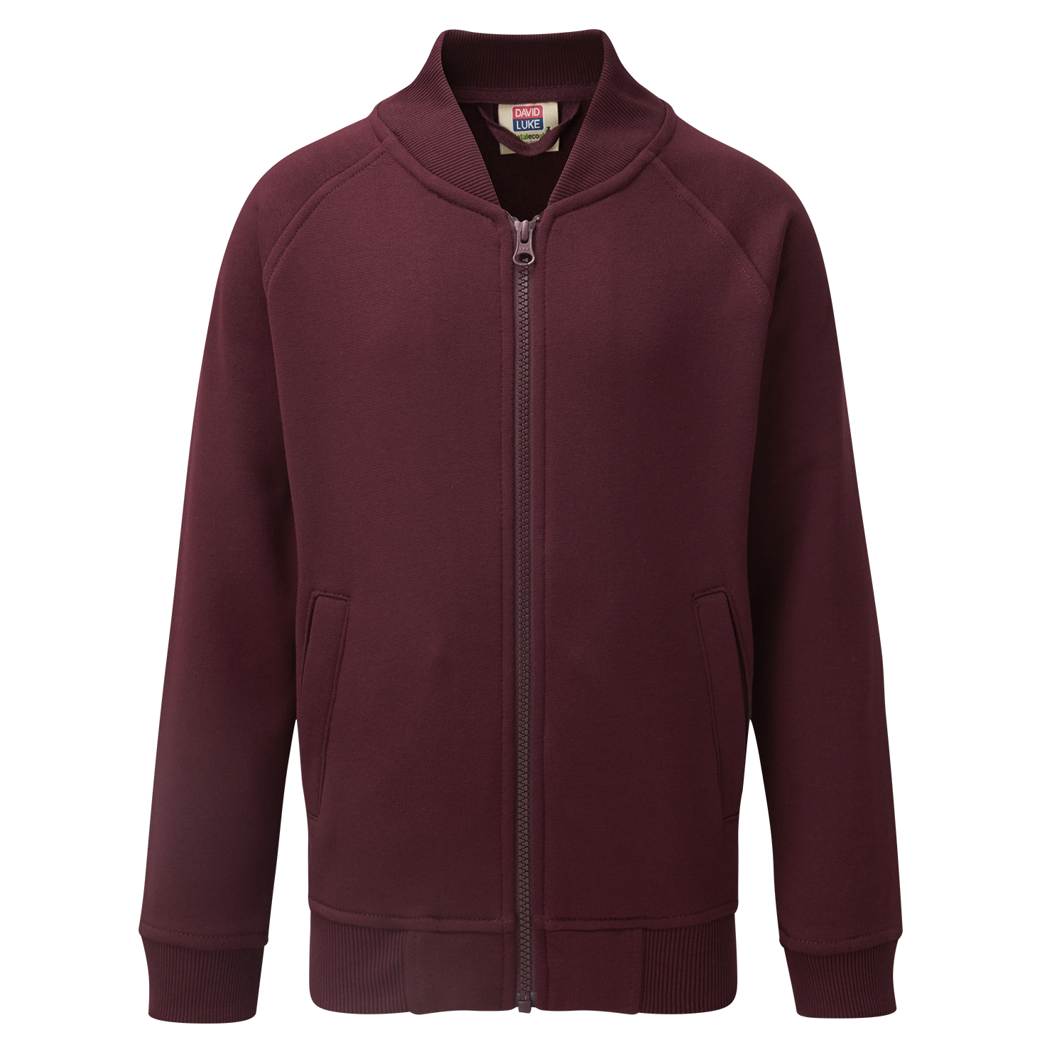 Unisex Zip Up School Jumper