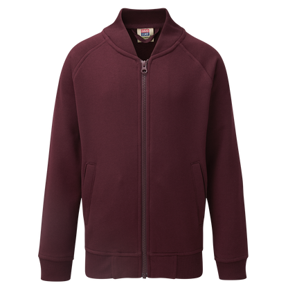 Unisex Zip Up School Jumper