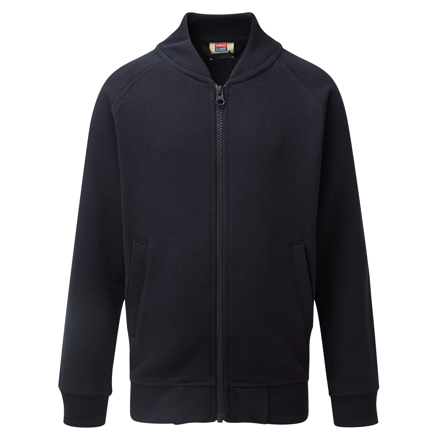 Unisex Zip Up School Jumper
