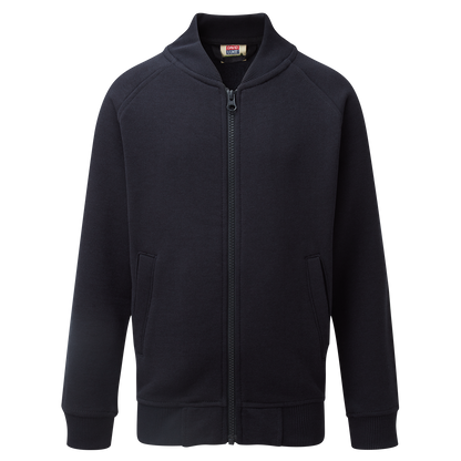 Unisex Zip Up School Jumper