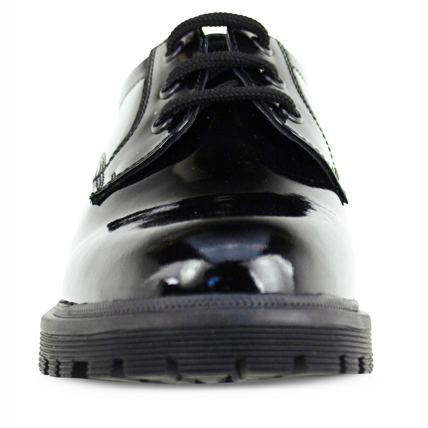 Bailey Black Patent Lace Up
