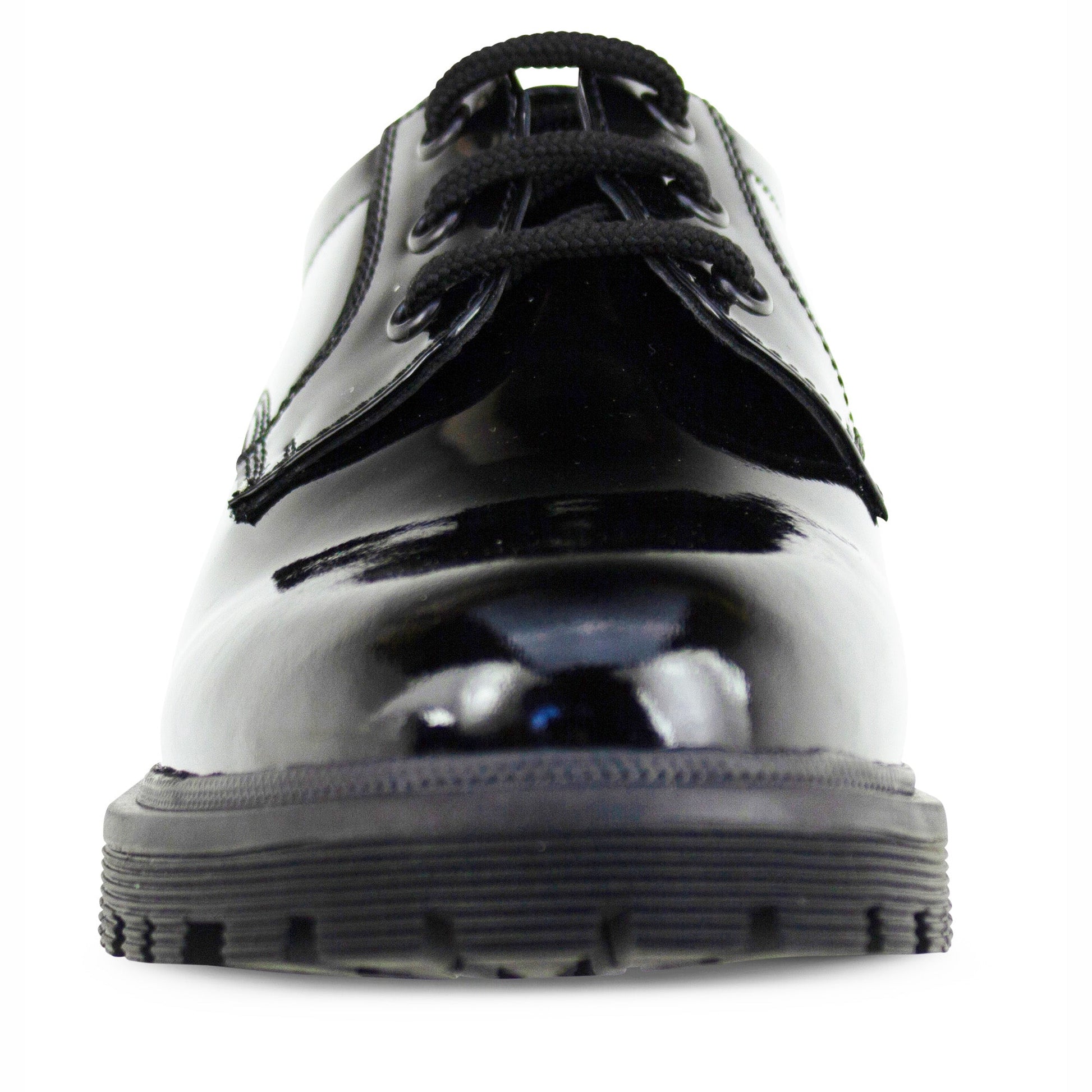 Bailey Black Patent Lace Up