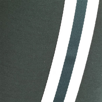 Girls Stretch Cotton Gym Shorts with Side Stripe