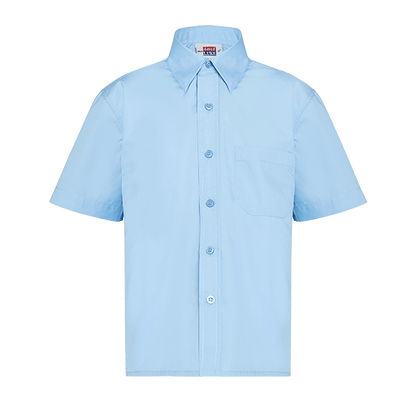 Boys Short Sleeve School Shirt 2 Pack
