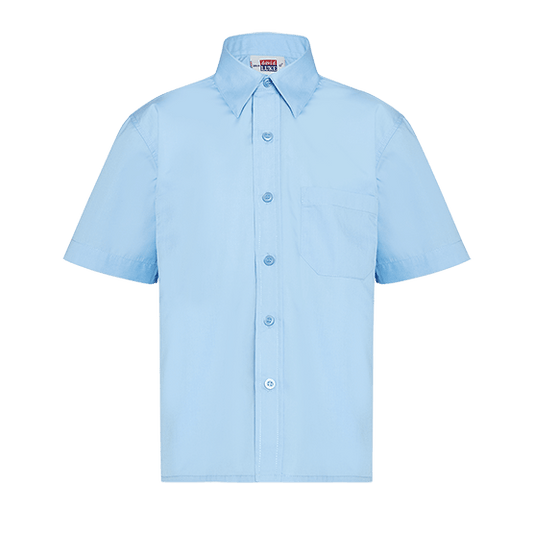 Boys Short Sleeve School Shirt 2 Pack