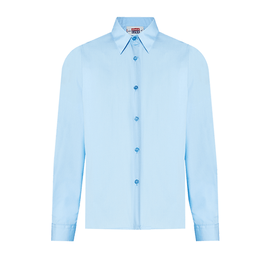 Girls Long Sleeve School Blouse 2 Pack