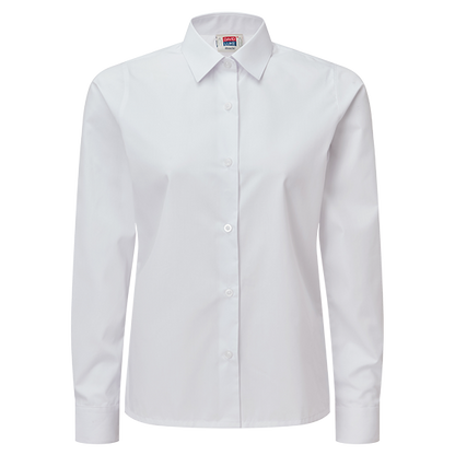 Girls Long Sleeve School Shirts 2 Pack