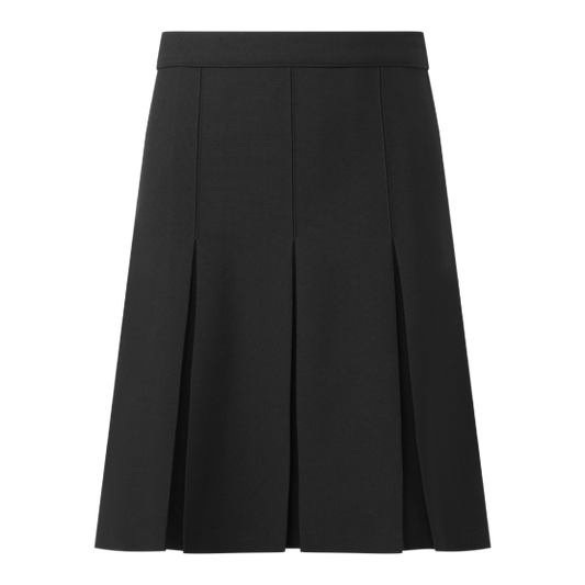Girl's Junior Inverted Pleated School Skirt