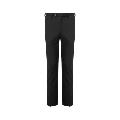 Senior Boys’ Slim Fit School Trousers - Black