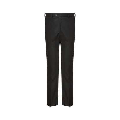 Senior Boys Slim Fit School Trousers - Charcoal