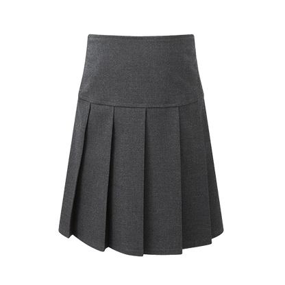 Girls Panel Pleated School Skirt