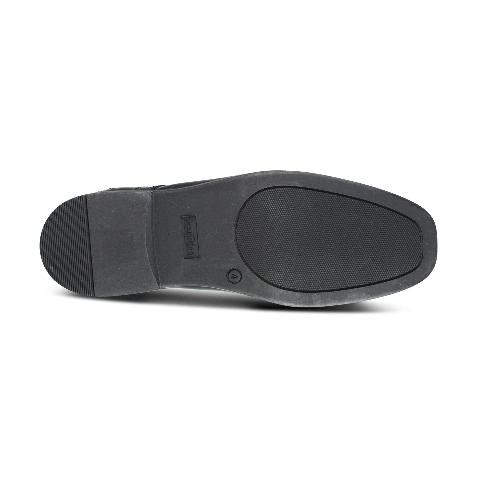 Edward Black Leather Pointed Toe Lace Up