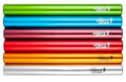 Athletics Equipment Running Passover Relay Batons Set Of 6 Aluminium Senior
