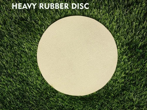 Full-Sized Pro Non Slip Flat Rubber Round Sports Marker Discs - Pack of 10 & 20