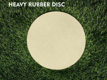 Full-Sized Pro Non Slip Flat Rubber Round Sports Marker Discs - Pack of 10 & 20