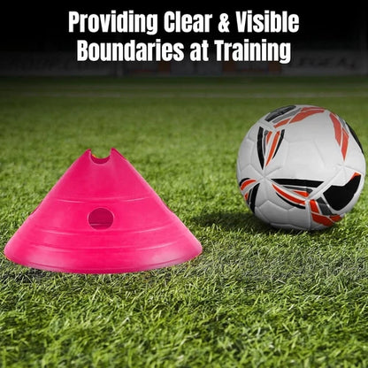 ND Sports Jumbo Mega Cones, Set of 20 - Ideal for Agility, Football Training