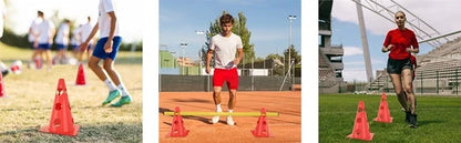Best Dog Agility Set Jump Training Equipment Pets Jumping Hurdle Cones System !!